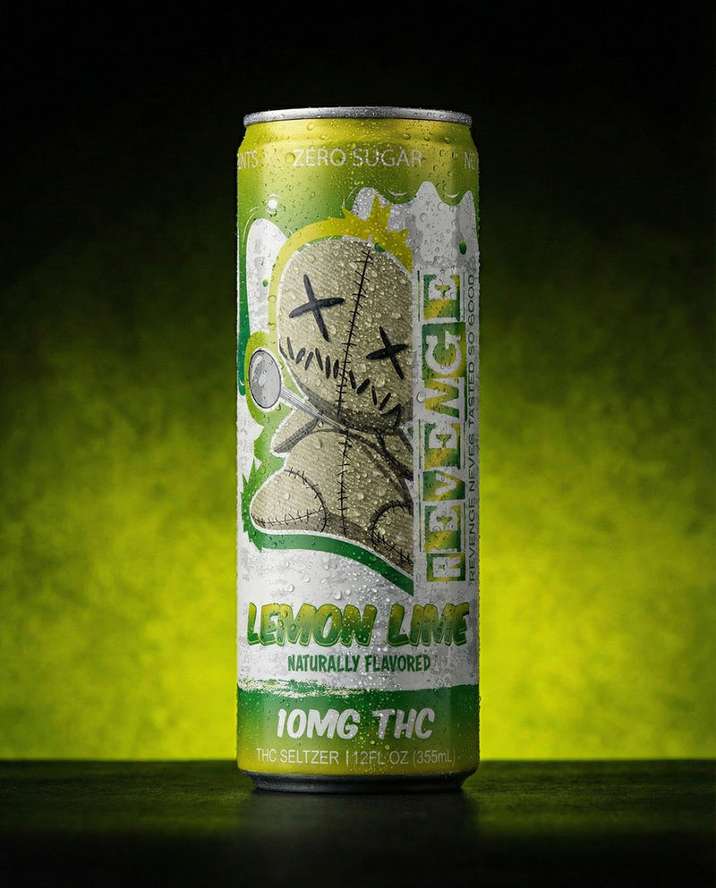 Revenge THC Seltzer - Lemon Lime - 10MG-1